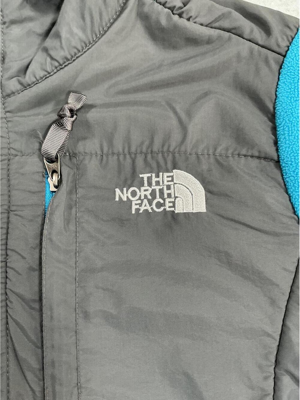 The North Face Polartec Fleece Jacket Blue Gray Full Zip Women's XS - Picture 6 of 14